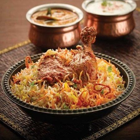 Hyderabadi Biryani with Raita